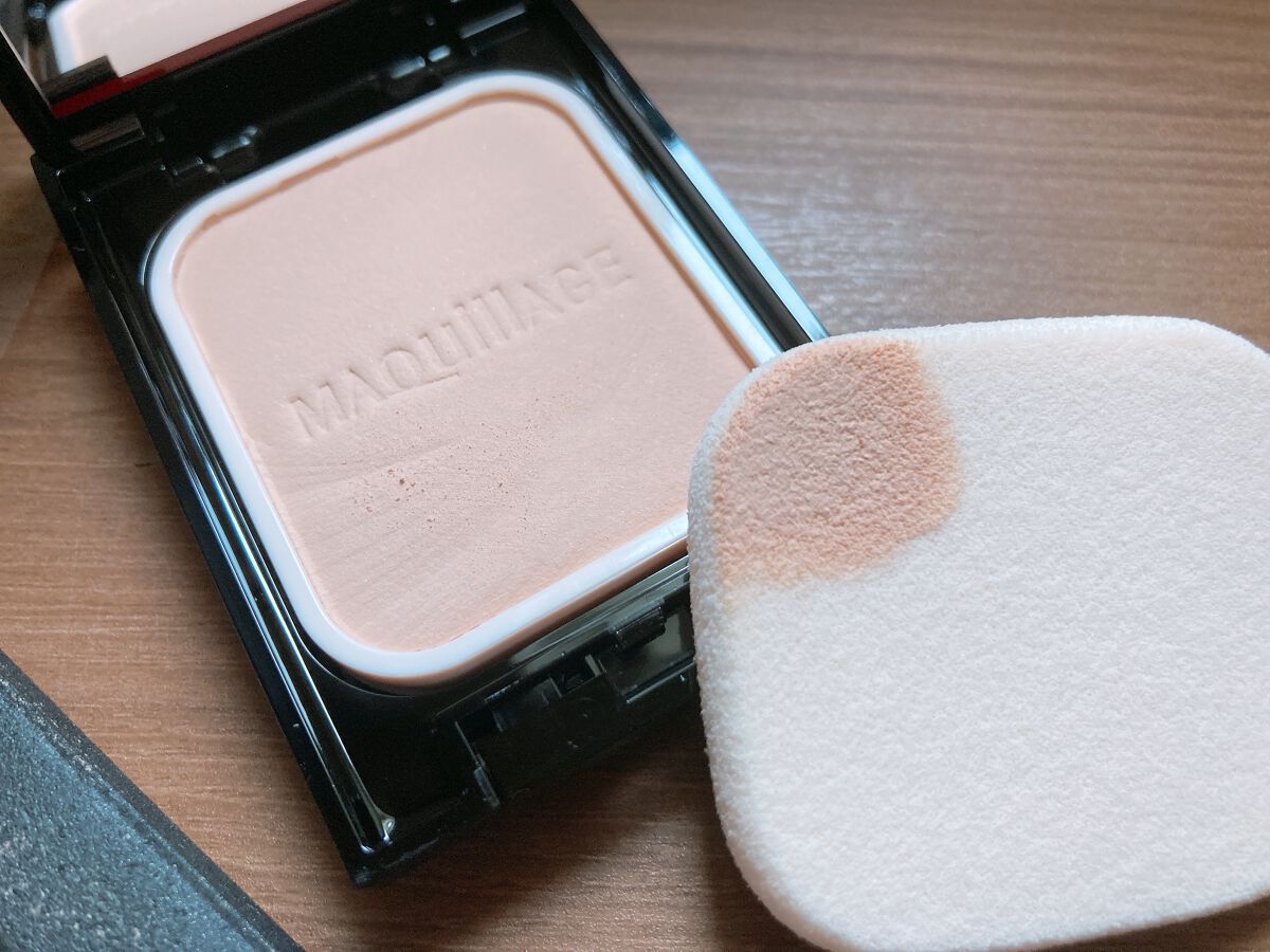 ドラマティックパウダリー EX/マキアージュ/パウダーファンデーションを使ったクチコミ（2枚目）