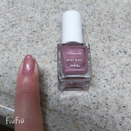 ミニネイル/パラドゥ/マニキュアを使ったクチコミ(5枚目)
