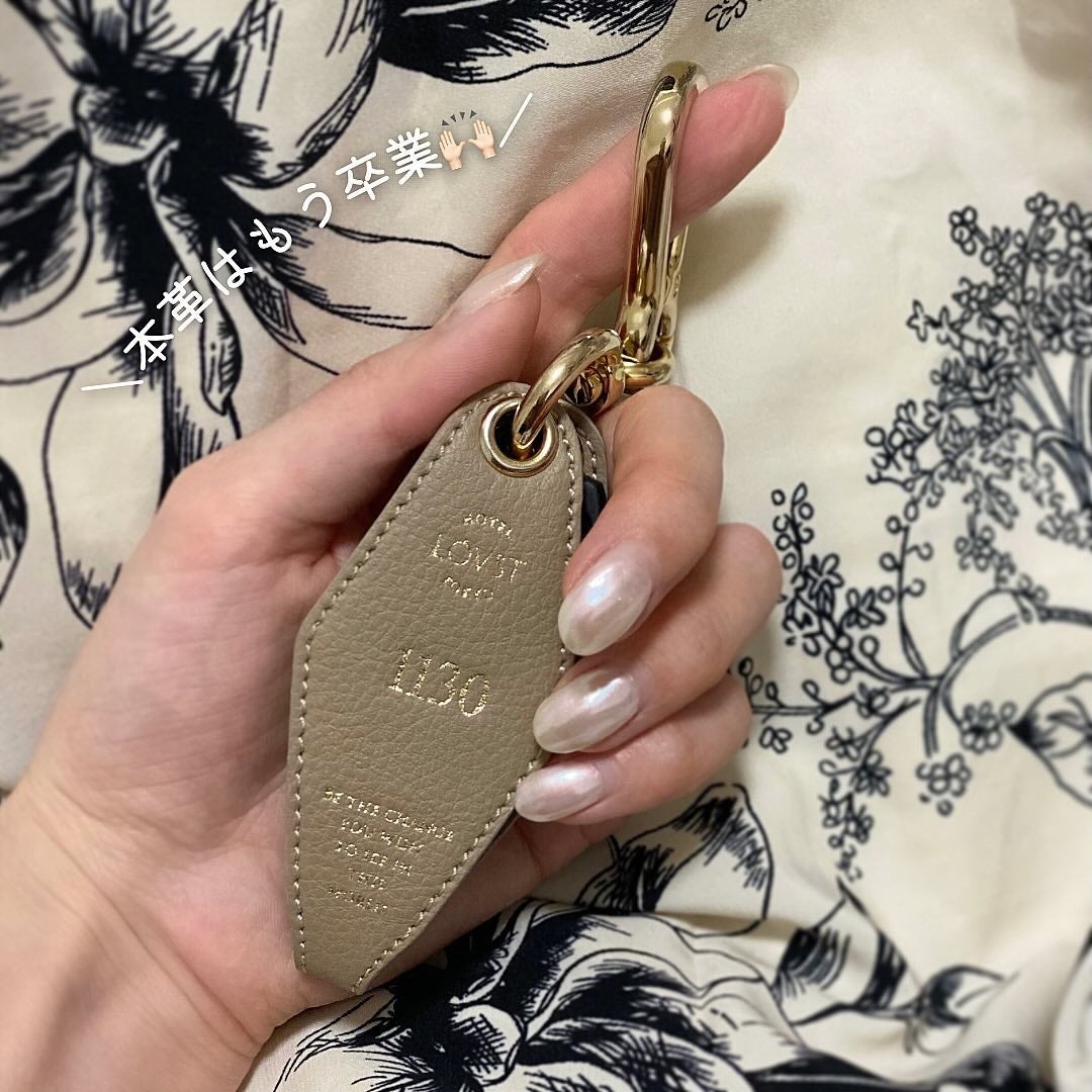 ヴィーガンコスメしか載せない女 on LIPS 「ホテルライクなおしゃキーホルダー🔑《@lovst_tokyo》..」(4枚目)