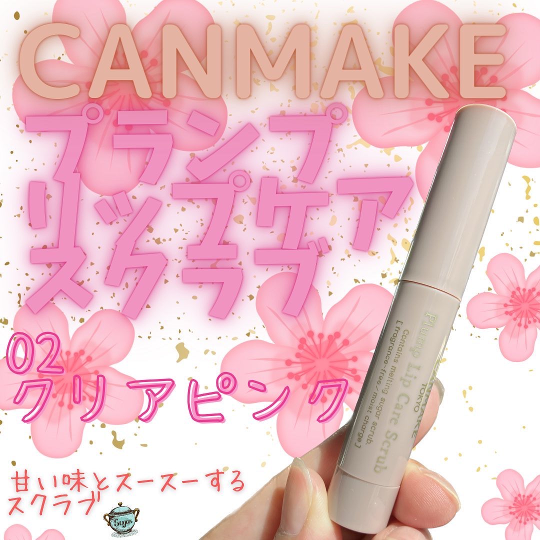 プランプリップケアスクラブ/キャンメイク/リップスクラブを使ったクチコミ（1枚目）