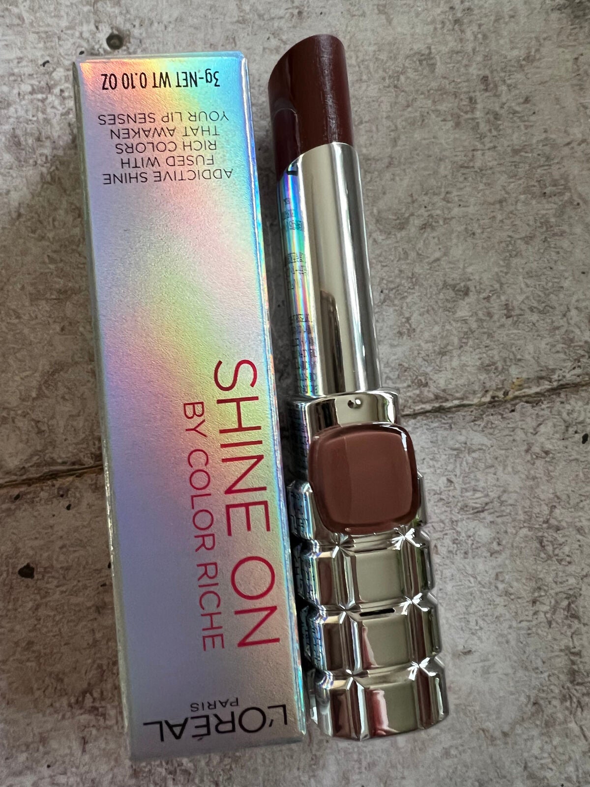 シャインオン/ロレアル パリ/口紅を使ったクチコミ(2枚目)