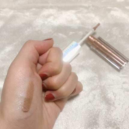 ダイヤモンドシリーズ 星空リキッドアイシャドウ/ZEESEA/リキッドアイシャドウを使ったクチコミ(4枚目)