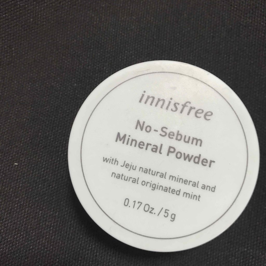 ノーセバム ミネラルパウダー/innisfree/ルースパウダーを使ったクチコミ(1枚目)