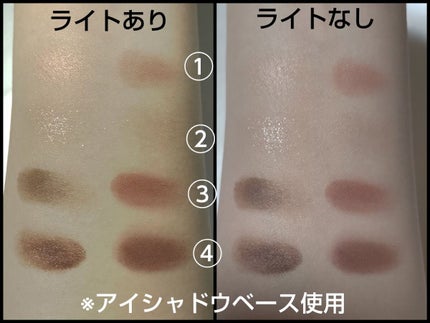 シルキースフレアイズ(マットタイプ)/キャンメイク/アイシャドウパレットを使ったクチコミ(3枚目)