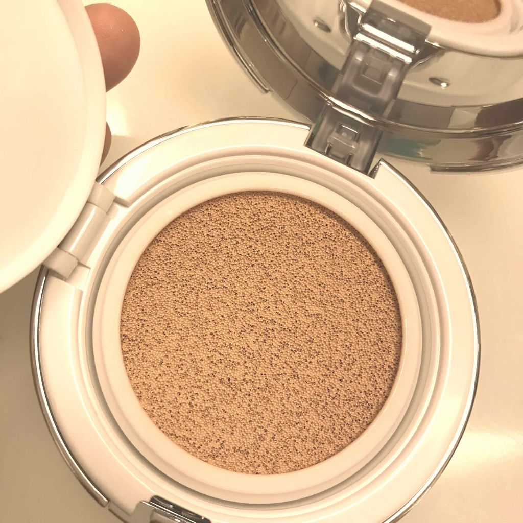 ブルーパールマリンコラーゲンアクアクッション/KLAVUU/クッションファンデーションを使ったクチコミ(2枚目)