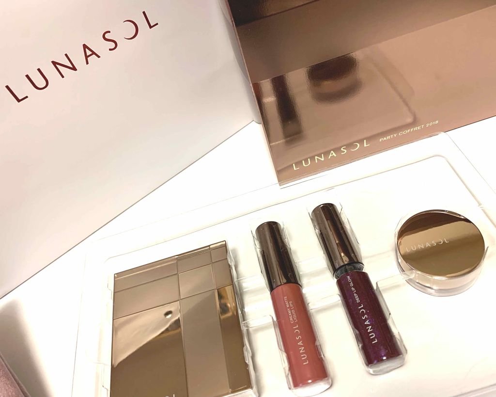 パーティコフレ2018/LUNASOL/メイクアップキットを使ったクチコミ（2枚目）
