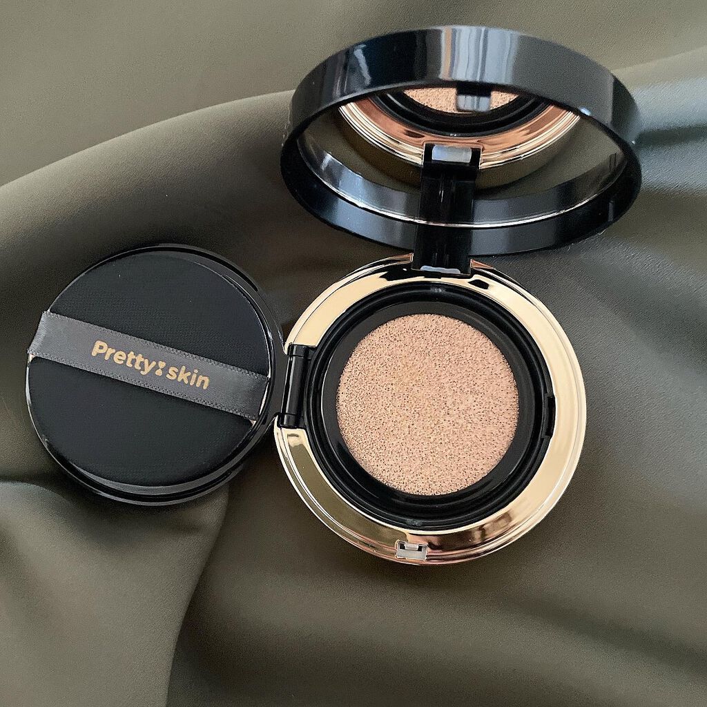 ドラマチッククッション/pretty skin/クッションファンデーションを使ったクチコミ（1枚目）