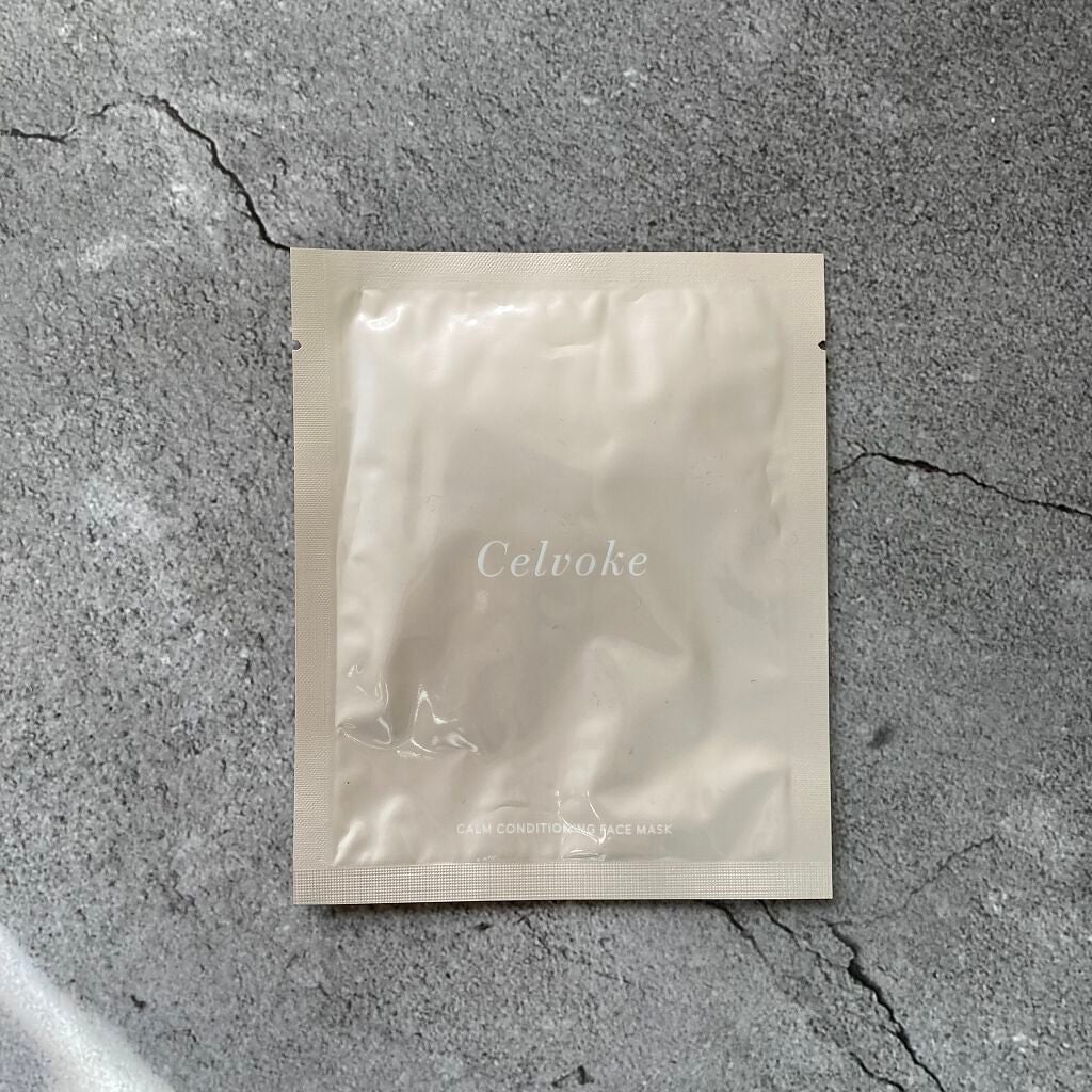 試してみた】カームコンディショニング フェイスマスク/Celvokeの ...