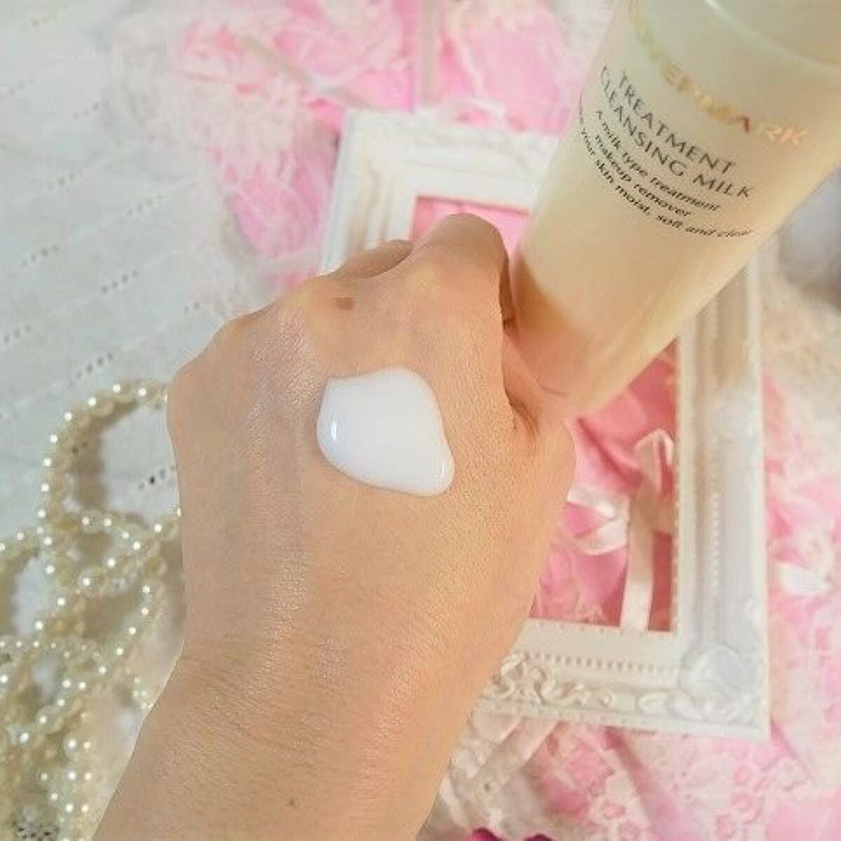 トリートメント クレンジング ミルク/COVERMARK/ミルククレンジングを使ったクチコミ(6枚目)