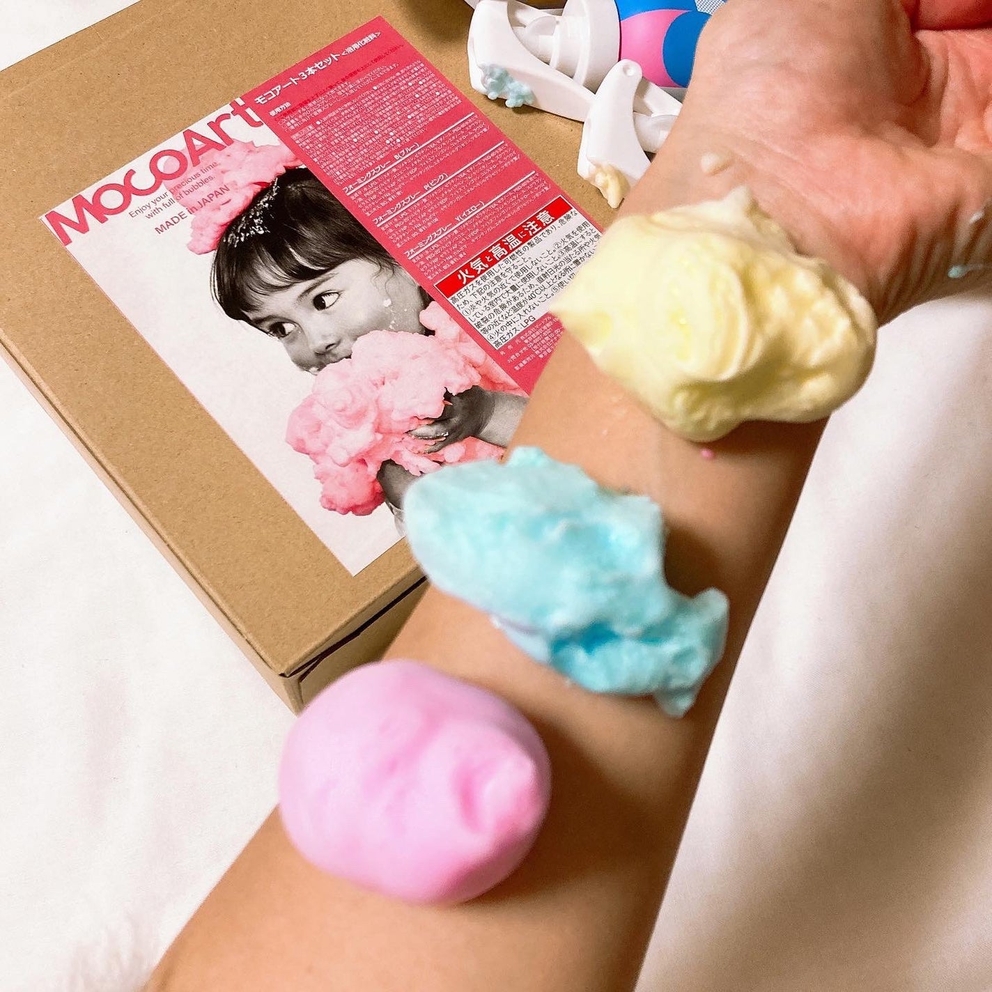 モコアート フォーミングスプレー ブルーベリーの香り/Mocoart/保湿系入浴剤を使ったクチコミ(4枚目)