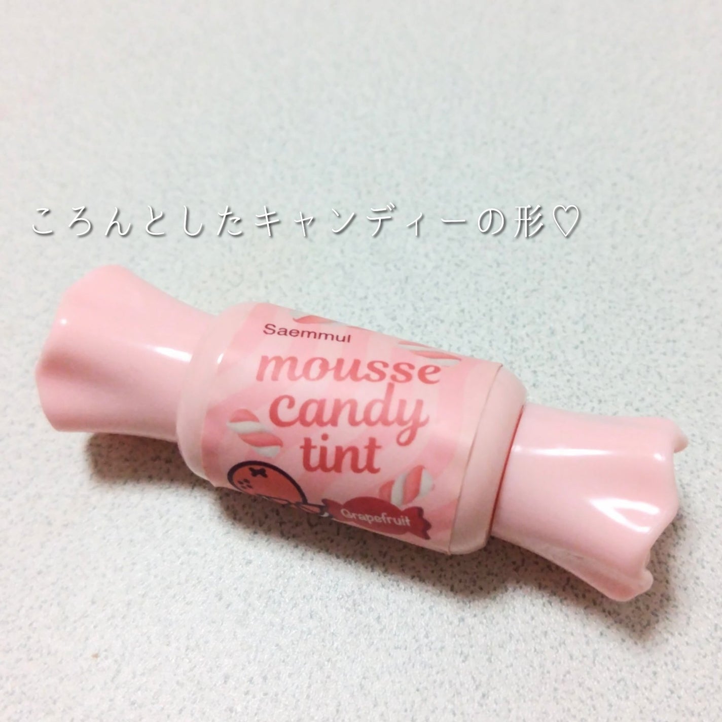 ムース キャンディー ティント/the SAEM/リップティントを使ったクチコミ(5枚目)