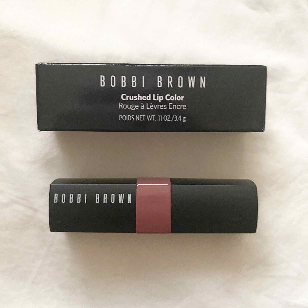 クラッシュド リップ カラー 32 ブラウニー/BOBBI BROWN/口紅を使ったクチコミ（1枚目）