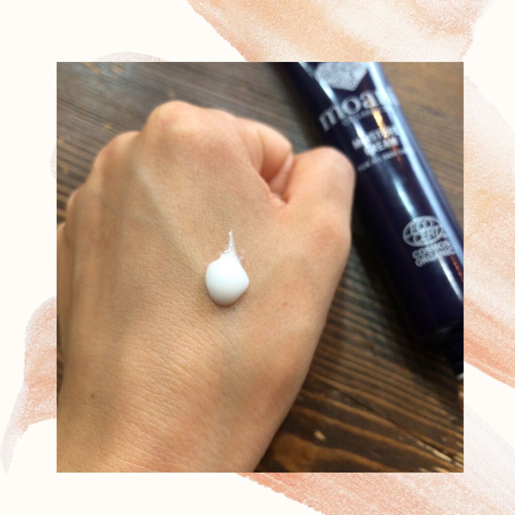 MOISTURE CREAM/moani organics/フェイスクリームを使ったクチコミ(2枚目)