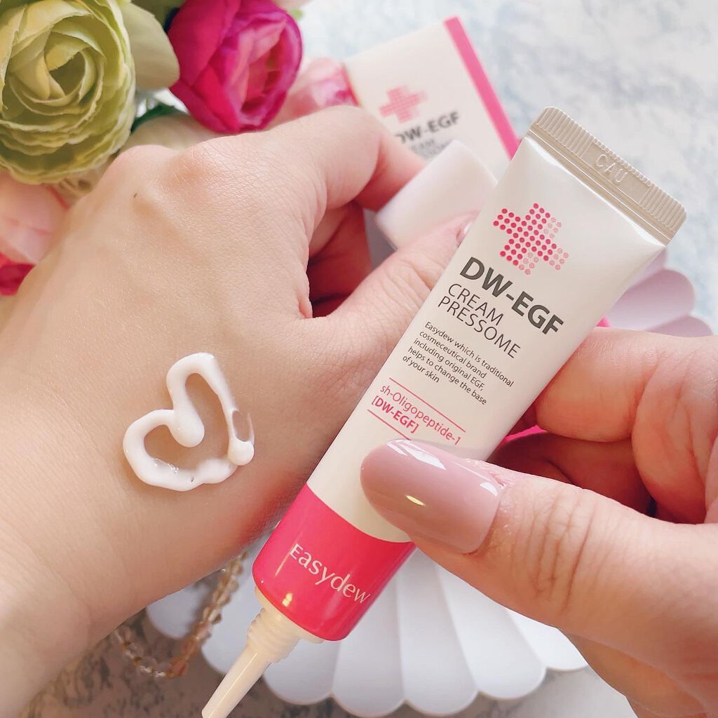 DW-EGF CREAM PRESSOME/Easydew/フェイスクリームを使ったクチコミ(4枚目)