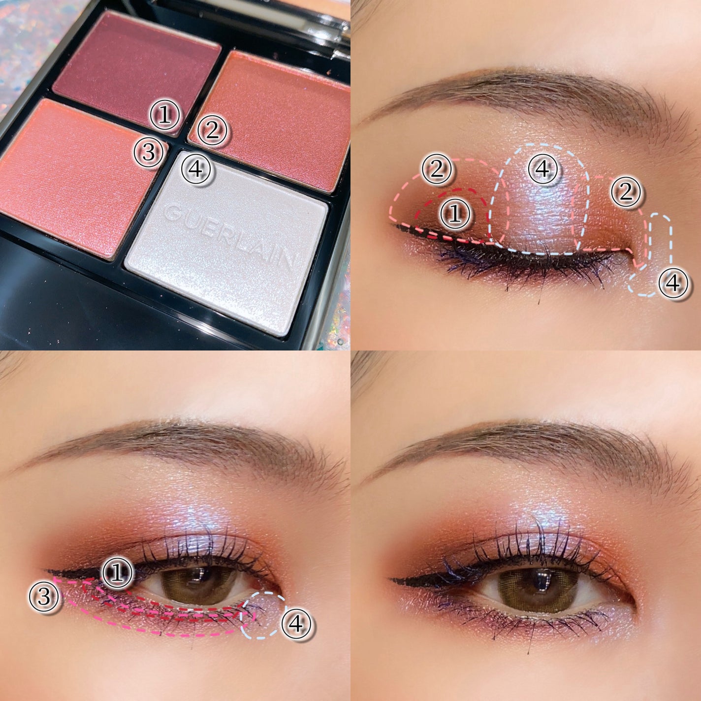 ãªã³ãã« ãžã§/GUERLAIN/ã¢ã€ã·ã£ããŠãã¬ããã䜿ã£ãã¯ãã³ãïŒ4æç®ïŒ