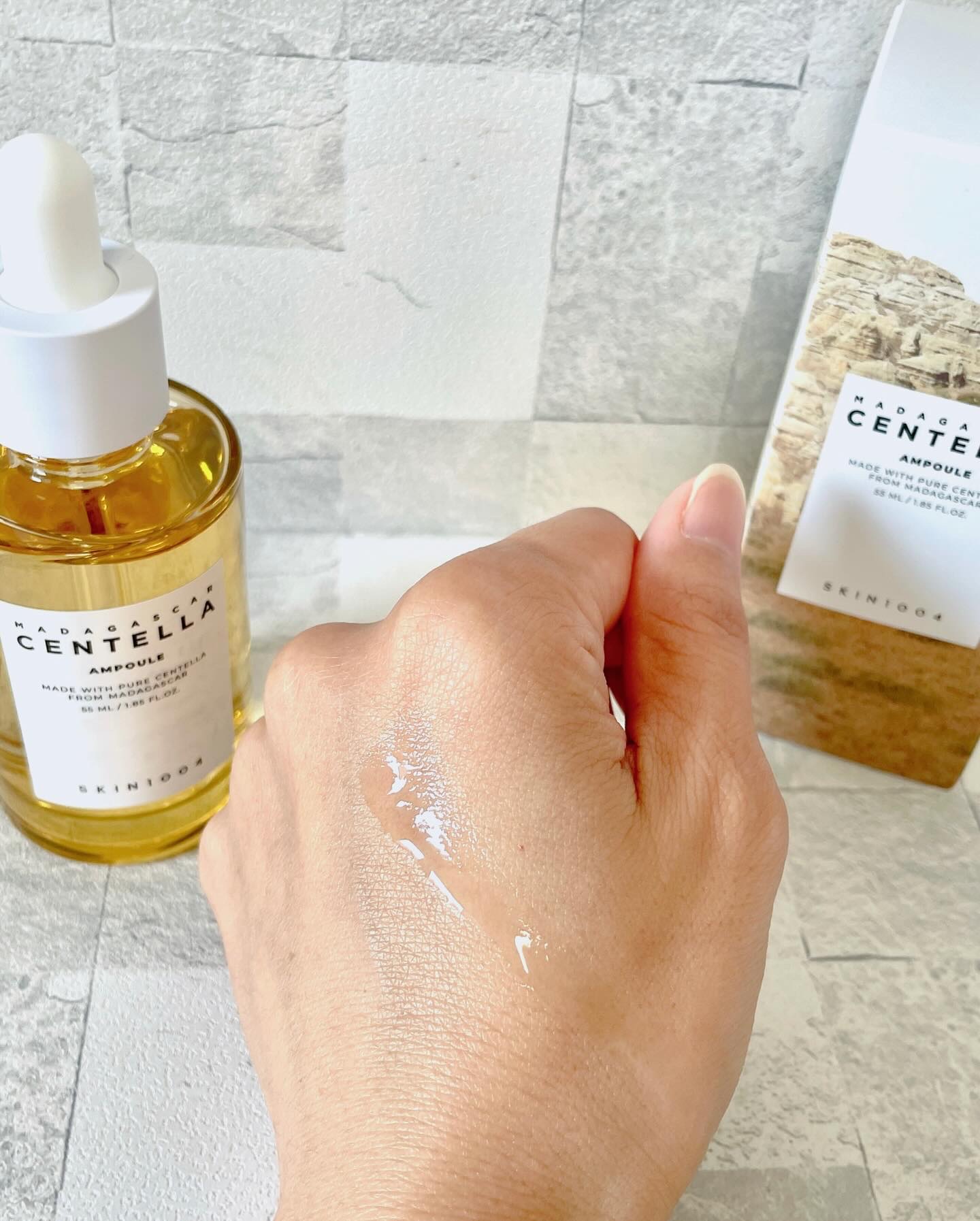 ヒアルーシカ ウォーターフィット サンセラム/SKIN1004/日焼け止めローションを使ったクチコミ（3枚目）