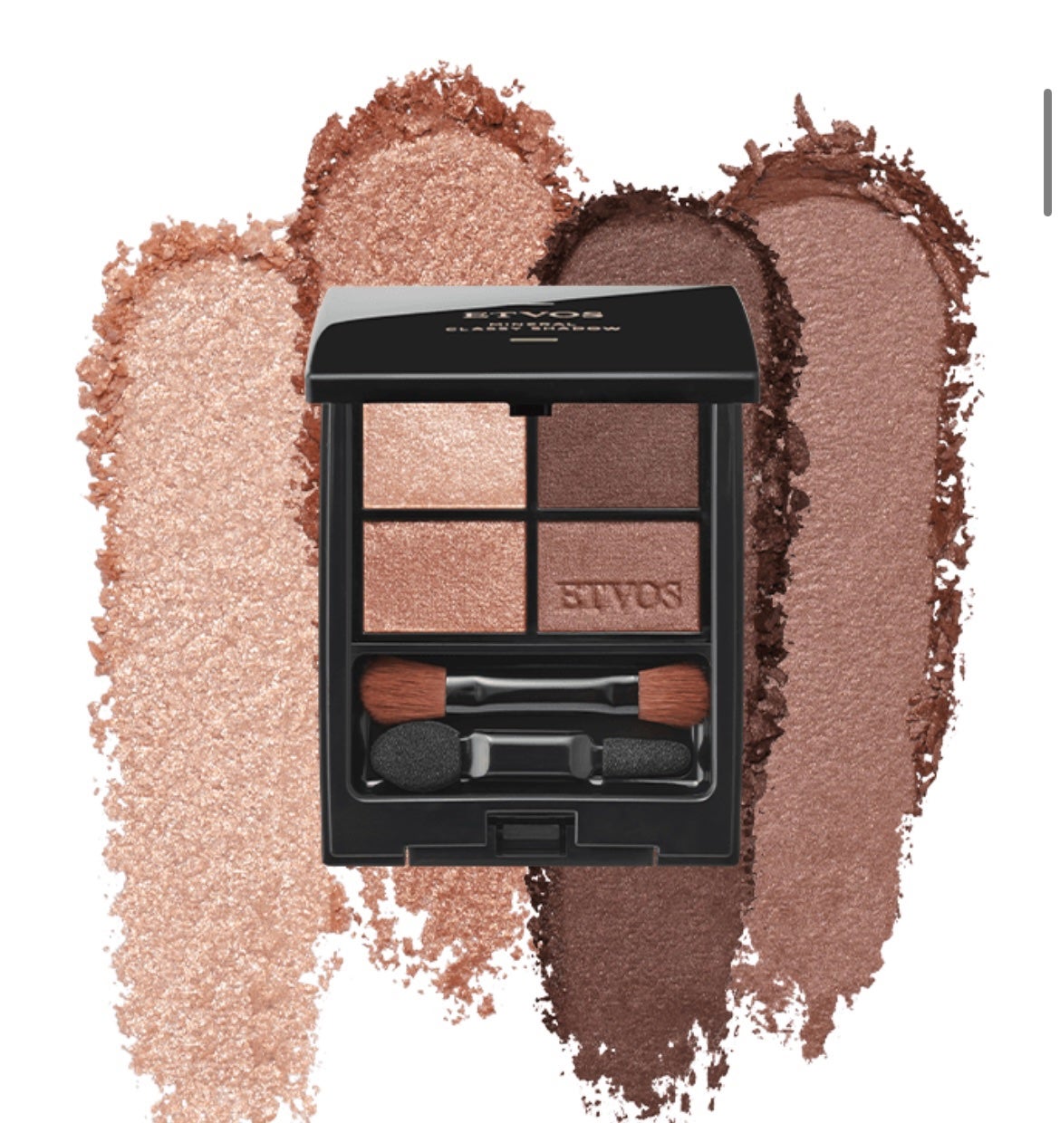 ミネラルクラッシィシャドー/エトヴォス/アイシャドウパレットを使ったクチコミ(3枚目)