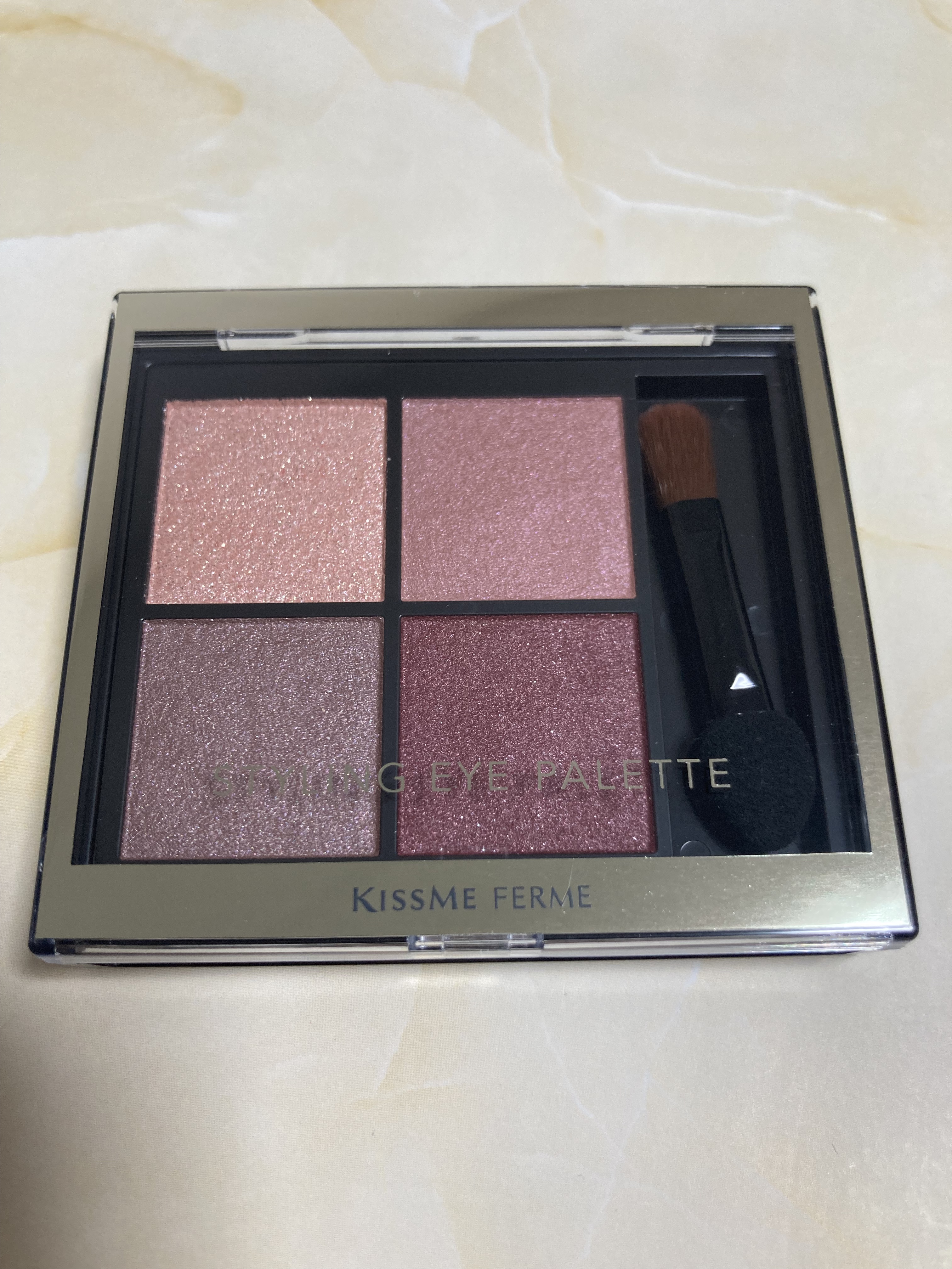 キスミー　フェルム　スタイリングアイパレット/キスミー フェルム/アイシャドウパレットを使ったクチコミ（1枚目）