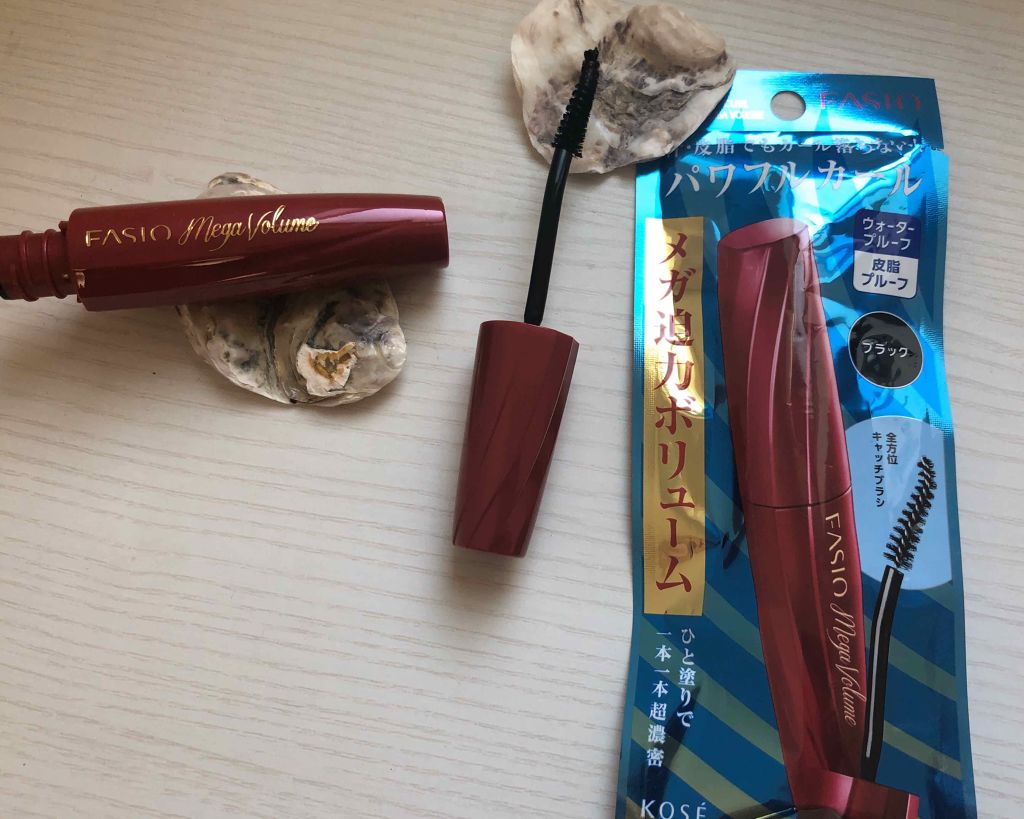 パワフルカール マスカラ EX (メガボリューム)/FASIO/マスカラを使ったクチコミ（2枚目）