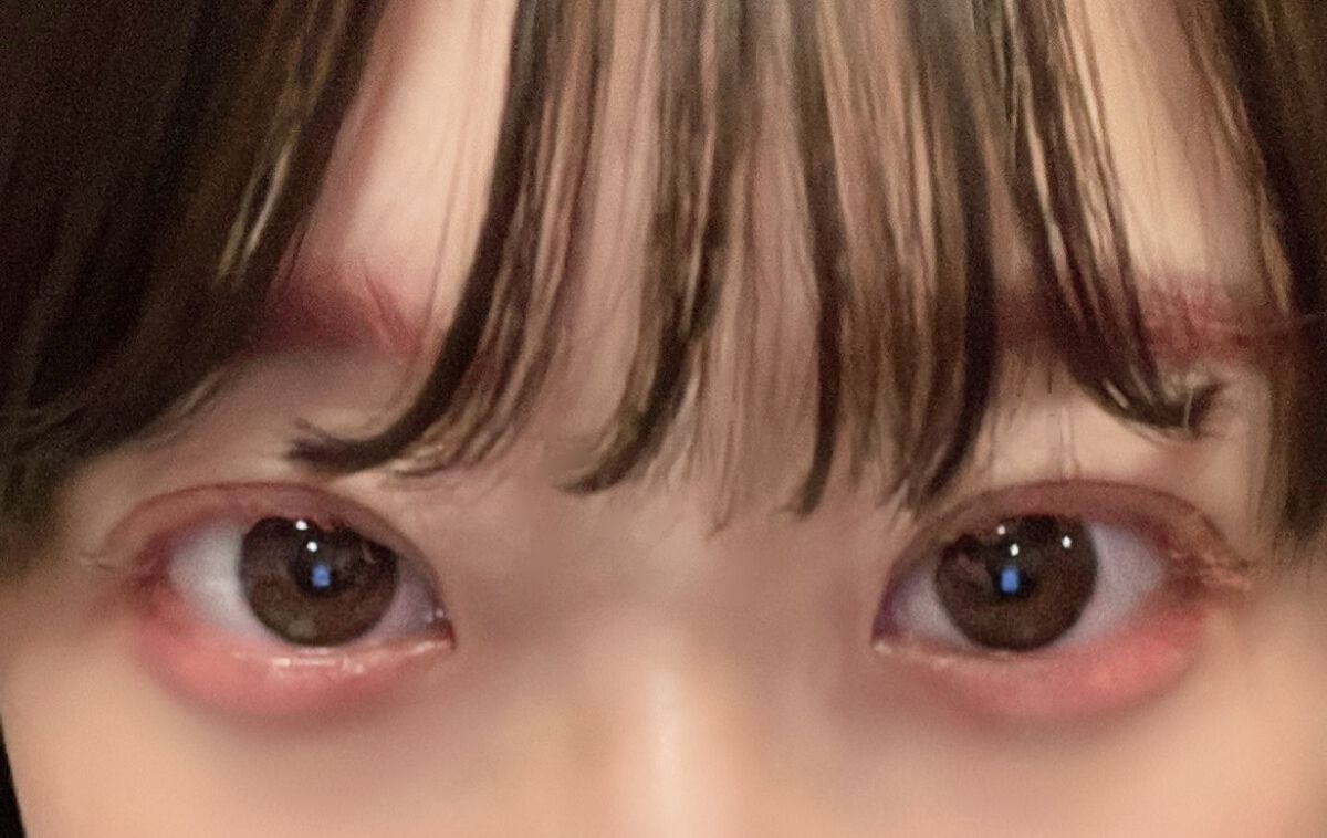 ミ゚ on LIPS 「うさぎさんメイク❕❕ピンクだけを大量に使ったうさぎさんメイクで..」(2枚目)