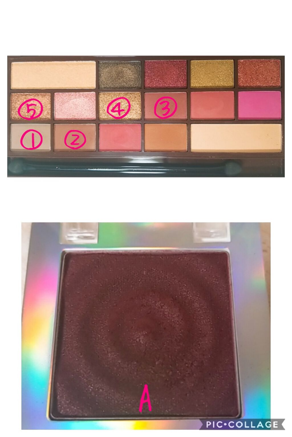 アイラブチョコレート/MAKEUP REVOLUTION/アイシャドウパレットを使ったクチコミ（3枚目）