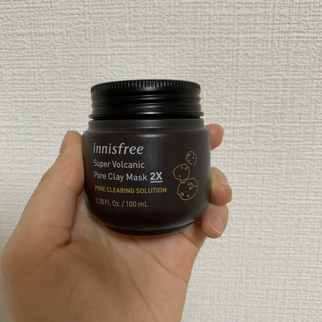 スーパーヴォルカニック　ポア　クレイマスク/innisfree/洗い流すパック・マスクを使ったクチコミ（1枚目）