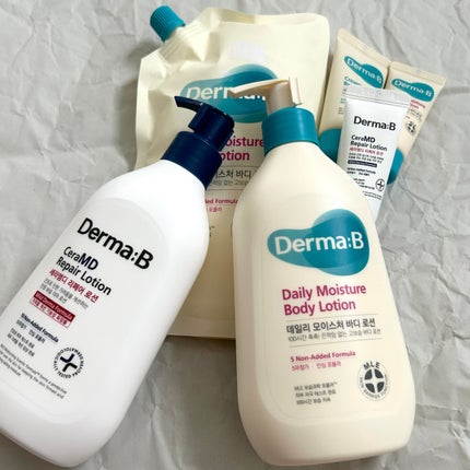 デイリーモイスチャーボディローション/Derma:B/ボディローションを使ったクチコミ(1枚目)