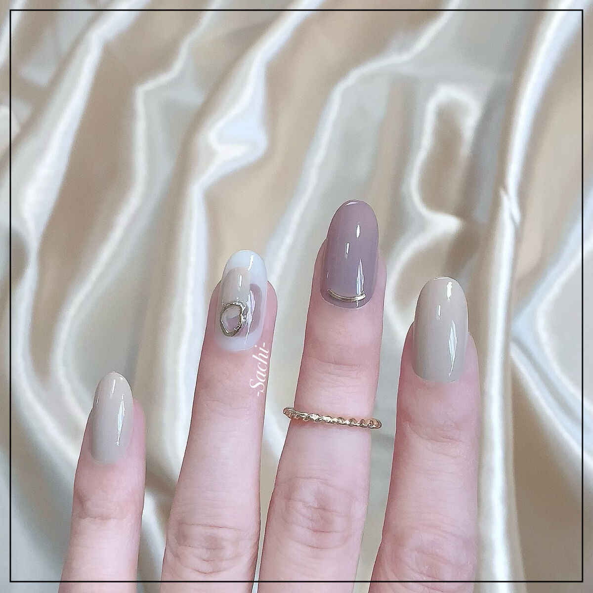 ネイルホリック WT038/ネイルホリック/マニキュアを使ったクチコミ（3枚目）