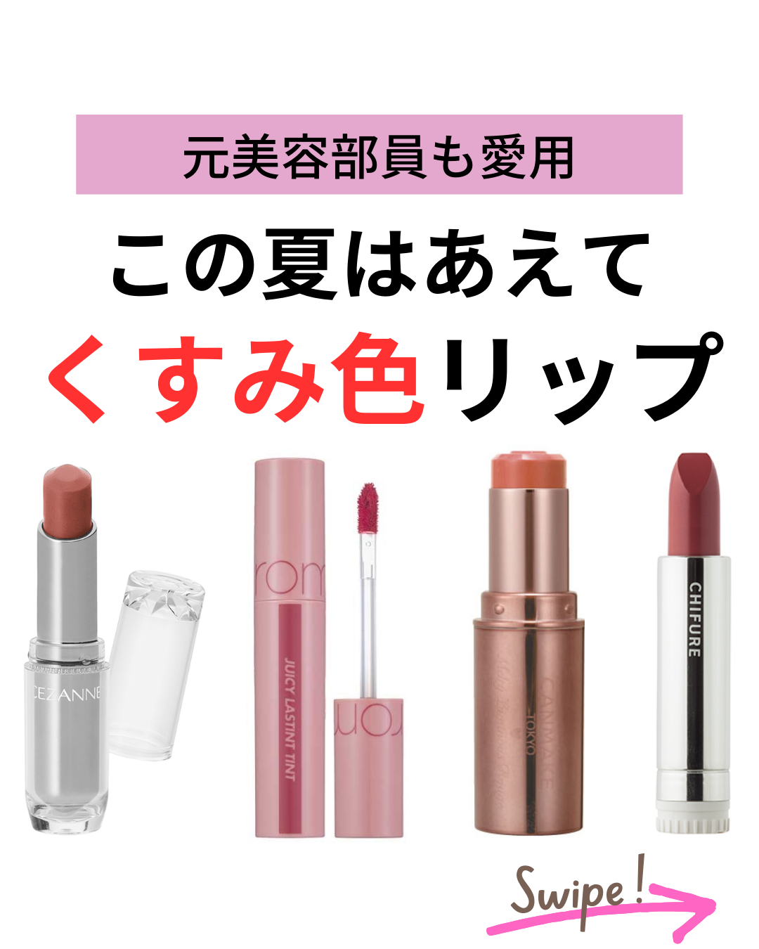 メルティールミナスルージュ（ティントタイプ）/キャンメイク/リップティントを使ったクチコミ（1枚目）