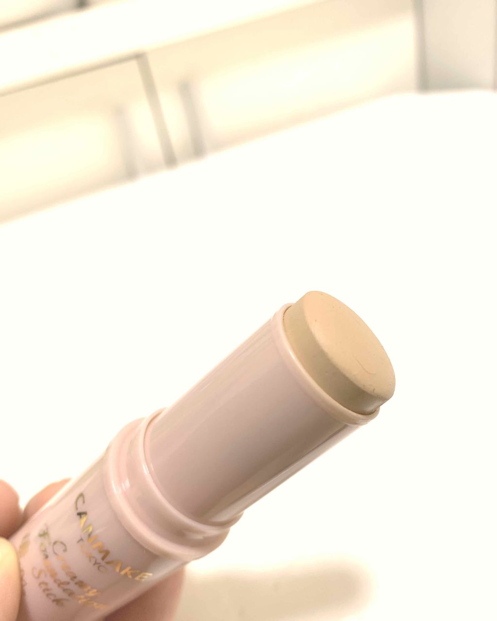 クリーミーファンデーションスティック/キャンメイク/その他ファンデーションを使ったクチコミ(2枚目)