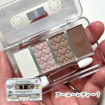 プレイカラーアイズミニ リプレイコレクション/ETUDE/アイシャドウパレットを使ったクチコミ(5枚目)