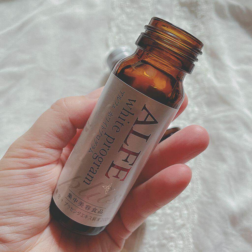 アルフェ ホワイトプログラム/アルフェ/美容ドリンクを使ったクチコミ（3枚目）