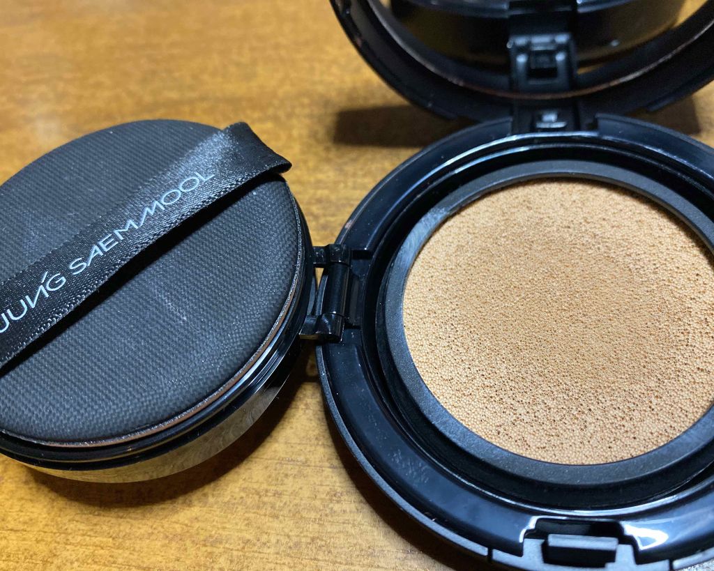 エッセンシャル スキン ヌーダー クッション/JUNG SAEM MOOL/クッションファンデーションを使ったクチコミ（2枚目）