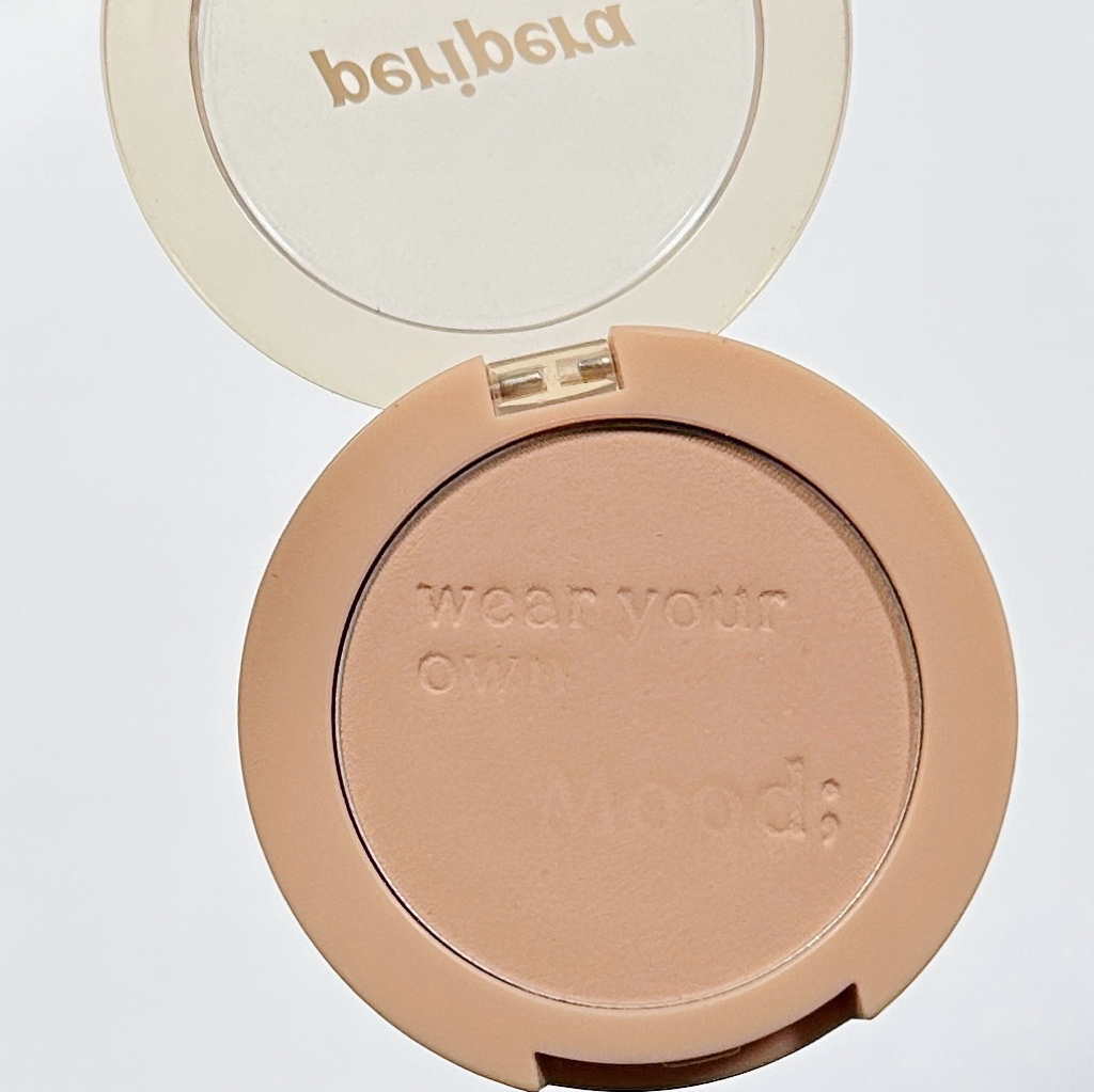 ピュア ブラッシュド サンシャイン チーク/PERIPERA/パウダーチークを使ったクチコミ（3枚目）