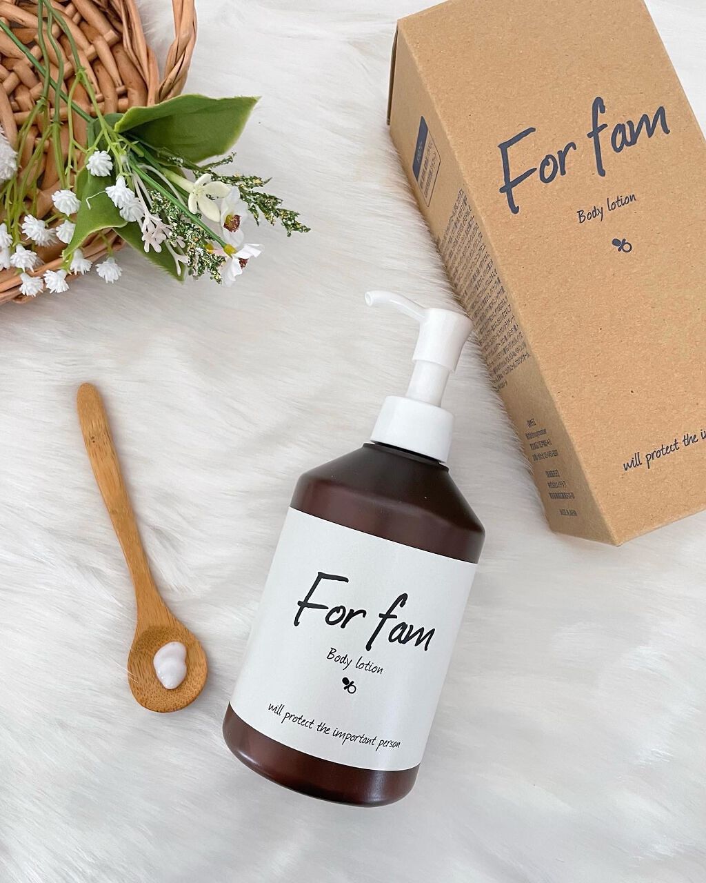 ボディミルク/For fam/ボディローションを使ったクチコミ（2枚目）