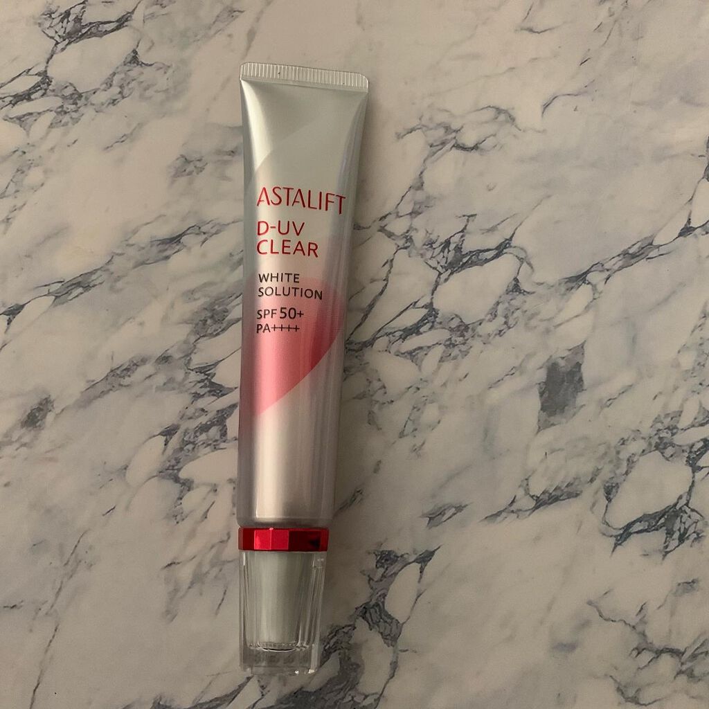 D-UVクリア ホワイトソリューション/アスタリフト/日焼け止めクリームを使ったクチコミ(1枚目)