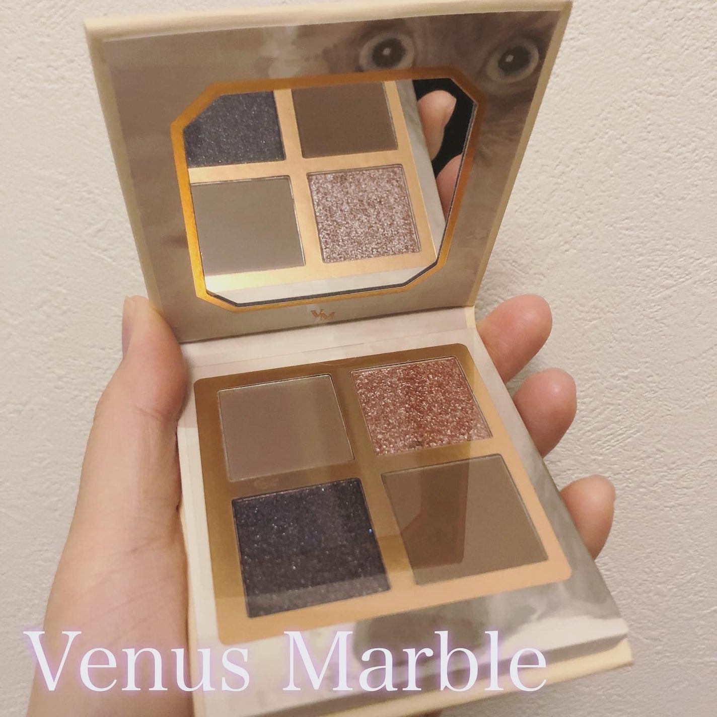 Venus Marble アイシャドウキャットシリーズ/Venus Marble/アイシャドウパレットを使ったクチコミ(1枚目)