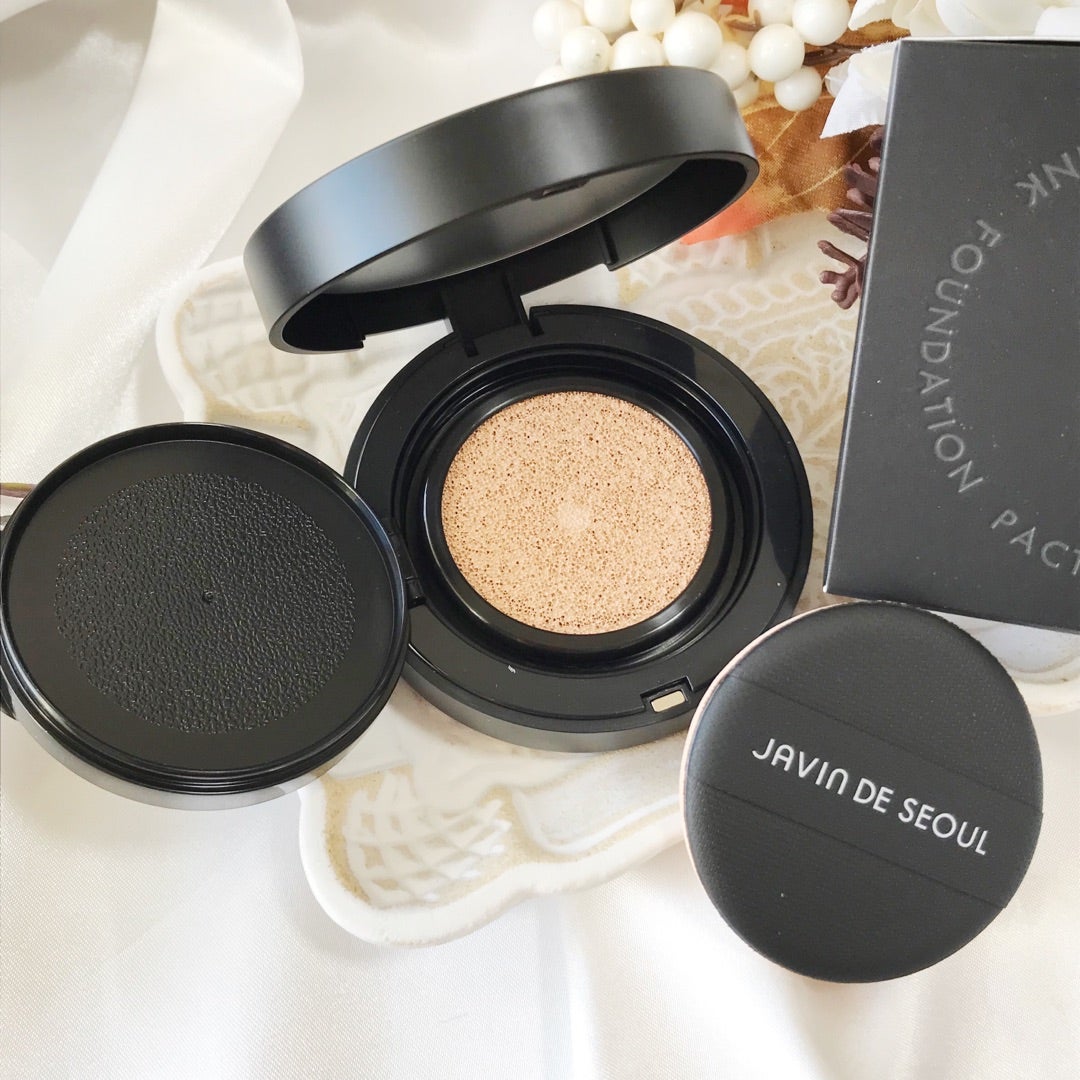 ジャビンドゥソウル ウインクファンデーションパクト/Javin De Seoul/クッションファンデーションを使ったクチコミ(9枚目)