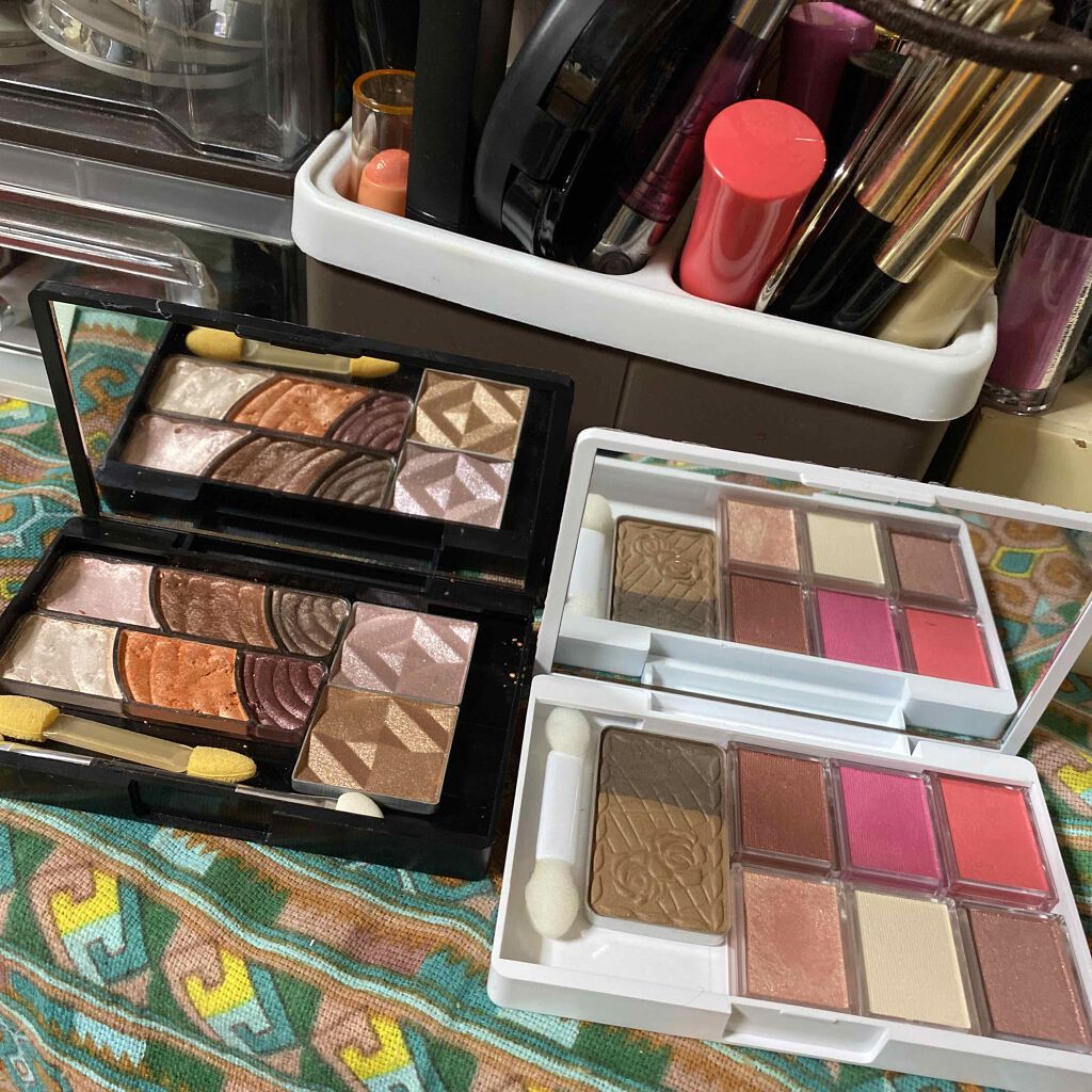 トーンアップアイシャドウ/CEZANNE/アイシャドウパレットを使ったクチコミ(2枚目)