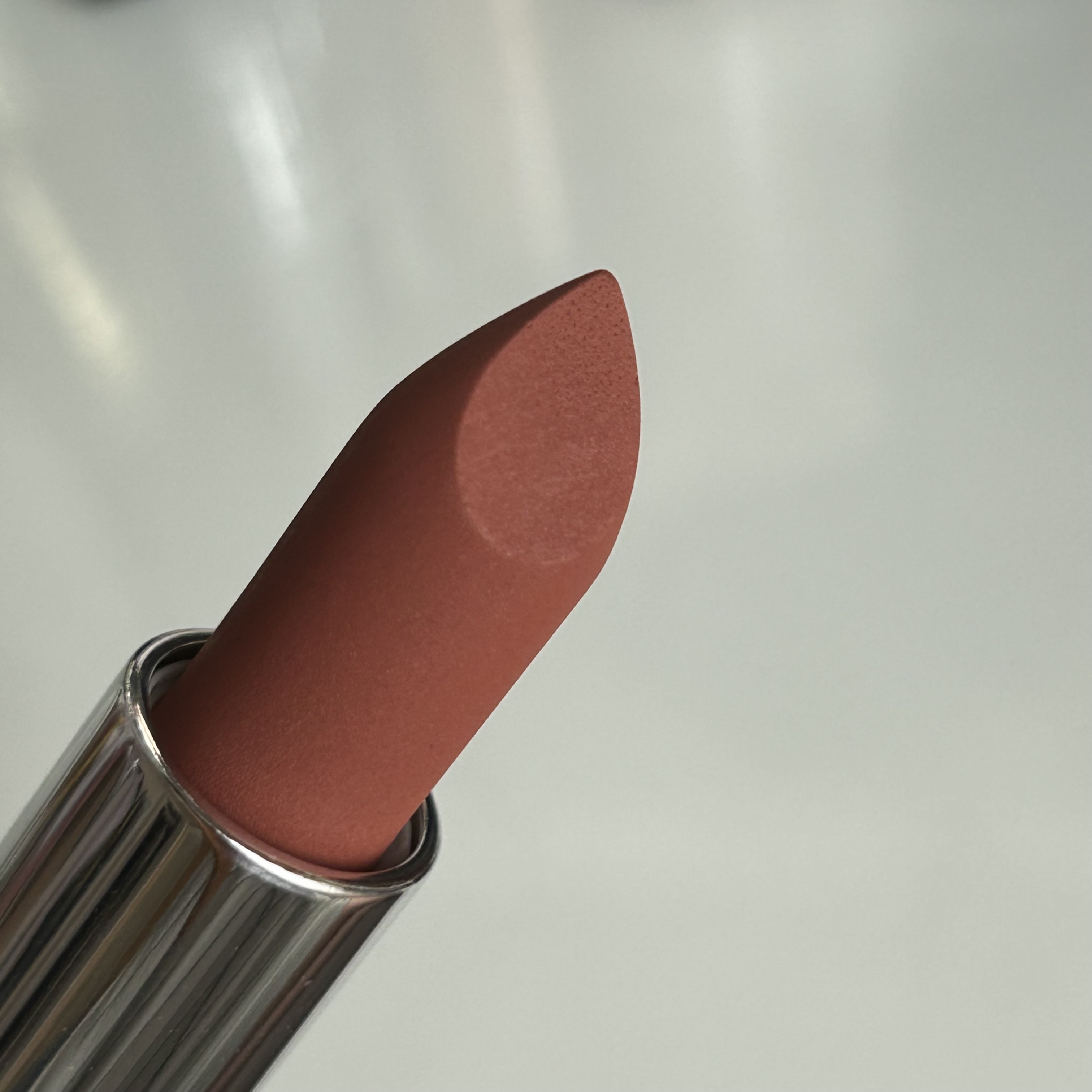 マキシマル シルキー マット リップスティック ウォーム テディ/M・A・C/口紅を使ったクチコミ（3枚目）