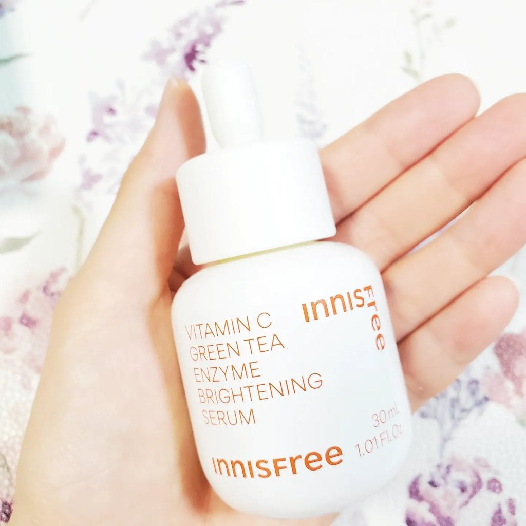 ビタC グリーンティーエンザイム ブライト セラム/innisfree/美容液を使ったクチコミ(8枚目)