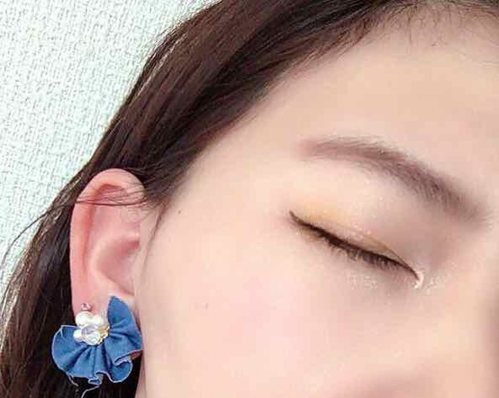 クレ・ド・ポー ボーテ アークエリーニュのクチコミ「大昔に母が購入したものでアイメイク
オレンジが似合わないけど、春らしくて元気な仕上がりになりま.....」（2枚目）