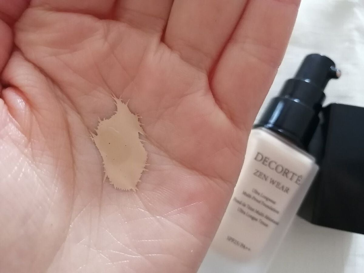 ゼン ウェア フルイド/DECORTÉ/リキッドファンデーションを使ったクチコミ(2枚目)