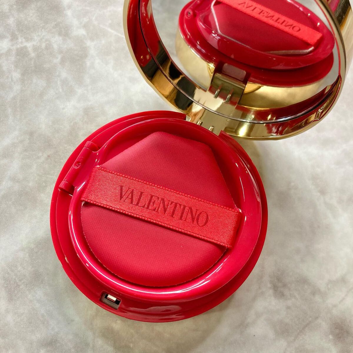 GO クッション/ヴァレンティノ ビューティ/クッションファンデーションを使ったクチコミ（2枚目）