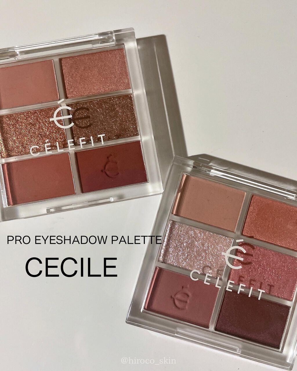 プロアイシャドウパレットセシル/CELEFIT/アイシャドウパレットを使ったクチコミ(1枚目)