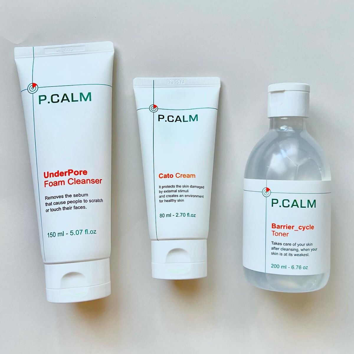 アンダーポアフォームクレンザー/P.CALM/洗顔フォームを使ったクチコミ（2枚目）