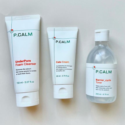 アンダーポアフォームクレンザー/P.CALM/洗顔フォームを使ったクチコミ(2枚目)