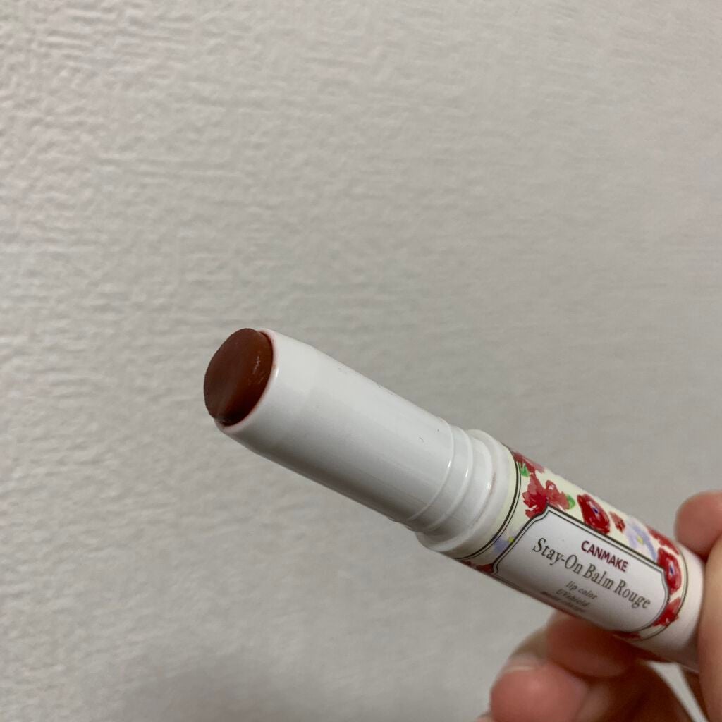 ステイオンバームルージュ/キャンメイク/口紅を使ったクチコミ(3枚目)