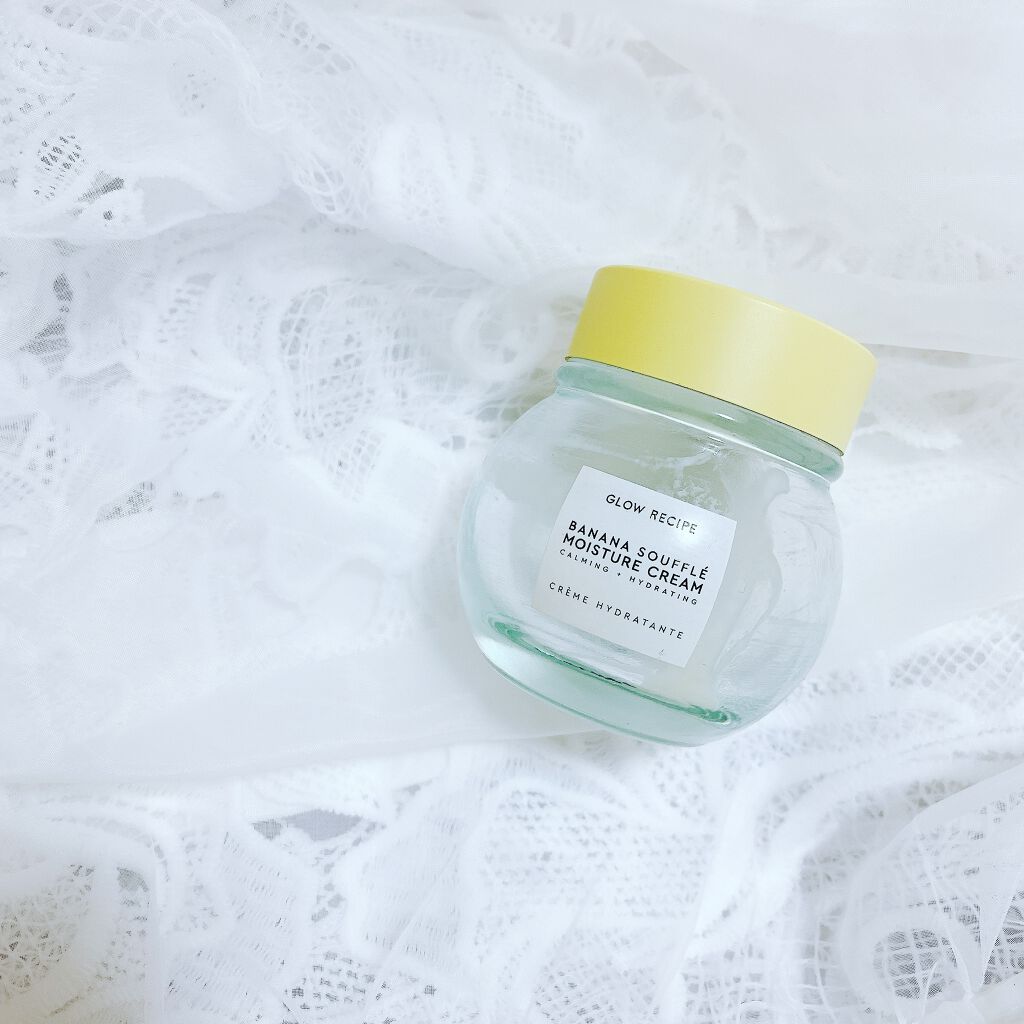 banana soufflé moisture cream/Glow Recipe/フェイスクリームを使ったクチコミ（1枚目）