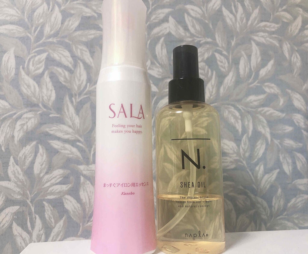 まっすぐアイロン用エッセンス/SALA/ヘアミストを使ったクチコミ(2枚目)